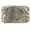 BOHLIN ASPEN LEAF ENGRAVED TROPHY BUCKLE