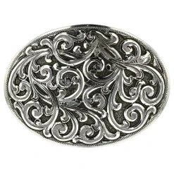 BOHLIN OVAL SCROLLS TROPHY BUCKLE