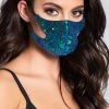 BodyZone Apparel Heat Wave Sequin Face Mask -Kemo Sabe shop BZ 1019SETU 18 PS06232020