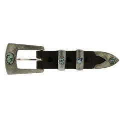 CHACON 1" AZTEC TURQUOISE BUCKLE SET