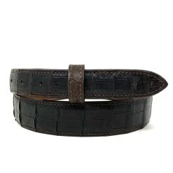 1" BURNISHED ALLIGATOR BELT