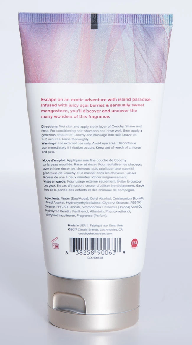 Entrenue Coochy Island Paradise Shave Cream 4 Entrenue Coochy Island Paradise Shave Cream - Image 2