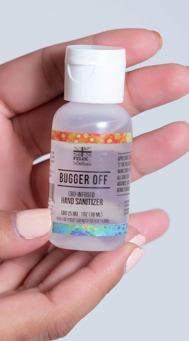 Entrenue 1 Oz Bugger Off CBD-Infused Hand Sanitizer 3 Entrenue 1 Oz Bugger Off CBD-Infused Hand Sanitizer