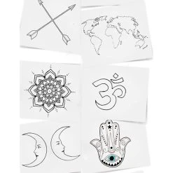 INKED By Dani The Dreamers Temporary Tattoo Pack