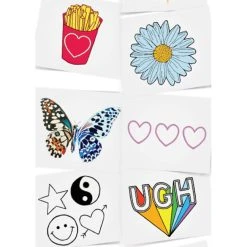 INKED By Dani The Happy Temporary Tattoo Pack