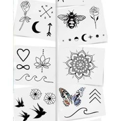INKED By Dani The Best Sellers Temporary Tattoo Pack