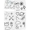 INKED By Dani The Doodle Temporary Tattoo Pack -Kemo Sabe shop IB 268 DOODLE PACK details 2021JAN29872