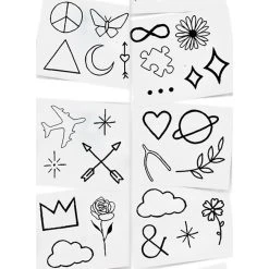 INKED By Dani The Doodle Temporary Tattoo Pack