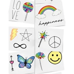 INKED By Dani Love Is Love Temporary Tattoo Pack