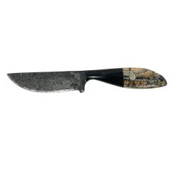 BLACK MAMMOTH IVORY KNIFE