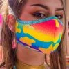 J Valentine Neon Camouflage Tailored Face Mask -Kemo Sabe shop JV FF555 NCA 02 2020JUL24479