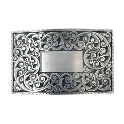GRIT INTIAL SCROLL TROPHY BUCKLE