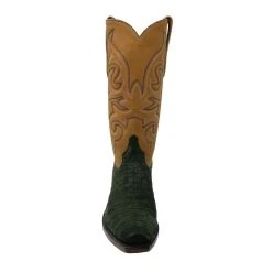 GRIT GREEN SUEDE CAIMAN DUNDEE BOOTS -Kemo Sabe shop KSGBRM 1002 4 2 1030x1030 1