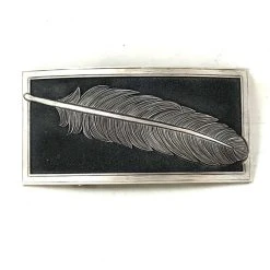 GRIT FEATHER TROPHY BUCKLE