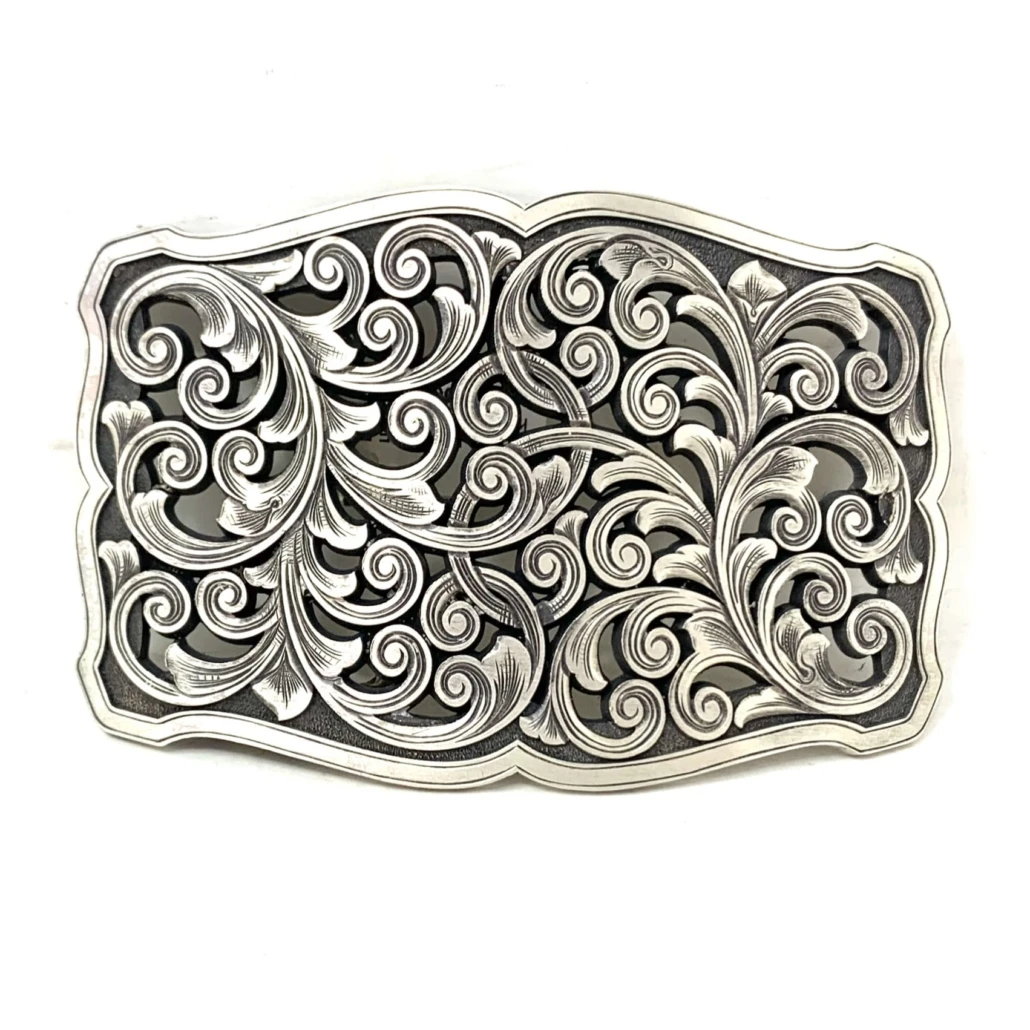 GRIT FILIGREE TROPHY BUCKLE 3 GRIT FILIGREE TROPHY BUCKLE