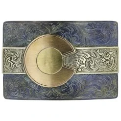 GRIT COLORADO FLAG TROPHY BUCKLE