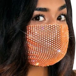 LEG AVENUE Harlow Mesh Face Mask -Kemo Sabe shop LA M1006 01 089 2020JULY24100