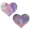 Pastease Purple Holographic Snakeskin Heart Pasties 2 Pastease Purple Holographic Snakeskin Heart Pasties -Kemo Sabe shop PT hrt std slpk p 2020FEB20298
