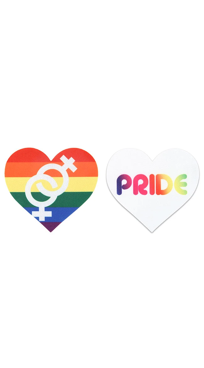 Xgen Products 2-Pack Pride Love Pasties 3 Xgen Products 2-Pack Pride Love Pasties
