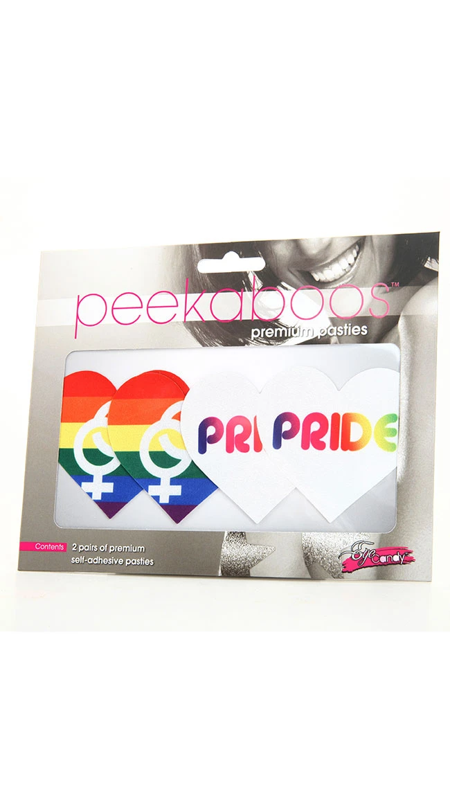 Xgen Products 2-Pack Pride Love Pasties 4 Xgen Products 2-Pack Pride Love Pasties - Image 2