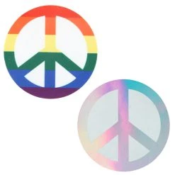Xgen Products 2-Pack Peace Love Pride Pasties