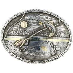 BOHLIN MOUNTAIN LAKE TROPHY BUCKLE