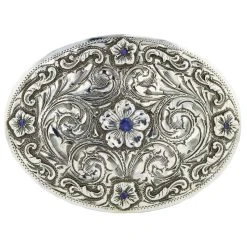 BOHLIN OVAL SAPPHIRE TROPHY BUCKLE