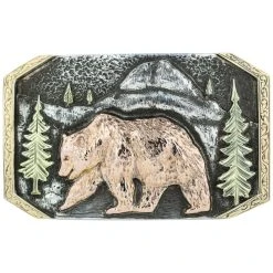 BOHLIN WILDERNESS BEAR TROPHY BUCKLE