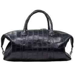 BLACK GATOR WEEKEND BAG
