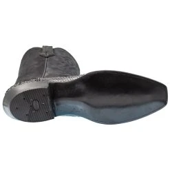 GRIT BLACK PYTHON COOPER BOOTS -Kemo Sabe shop ksgbrm 1001 4 6