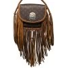 SAINT CLOUD CAMEL BAG WITH CONCHO AND FRINGE -Kemo Sabe shop lv 2211039 3