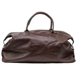 MILLED BROWN BENEDICT WEEKEND BAG