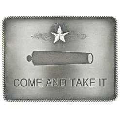 CLINT ORMS 'COME AND TAKE IT' BUCKLE