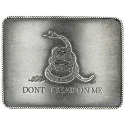 CLINT ORMS 'DON'T TREAD ON ME' BUCKLE